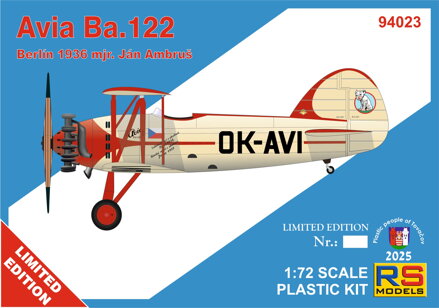 94023 Avia Ba.122 Berlin 1936 94023 Avia Ba.122 Berlin 1936