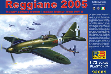 RS models 92089 Reggiane 2005 Luftwaffe